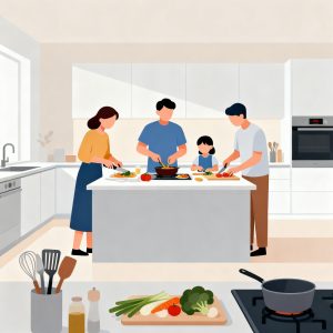 Wspólne gotowanie jako element rodzinnego zdrowia